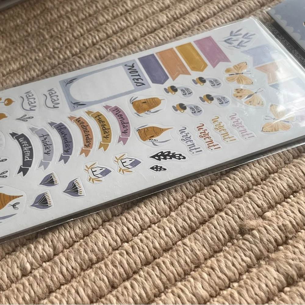 🎉🎉Spring Planner Journal Stickers for Planning — 5 Sticker Sheets